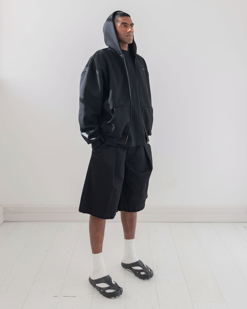 Hakama Dress Shorts Black | CHECKS DOWNTOWN