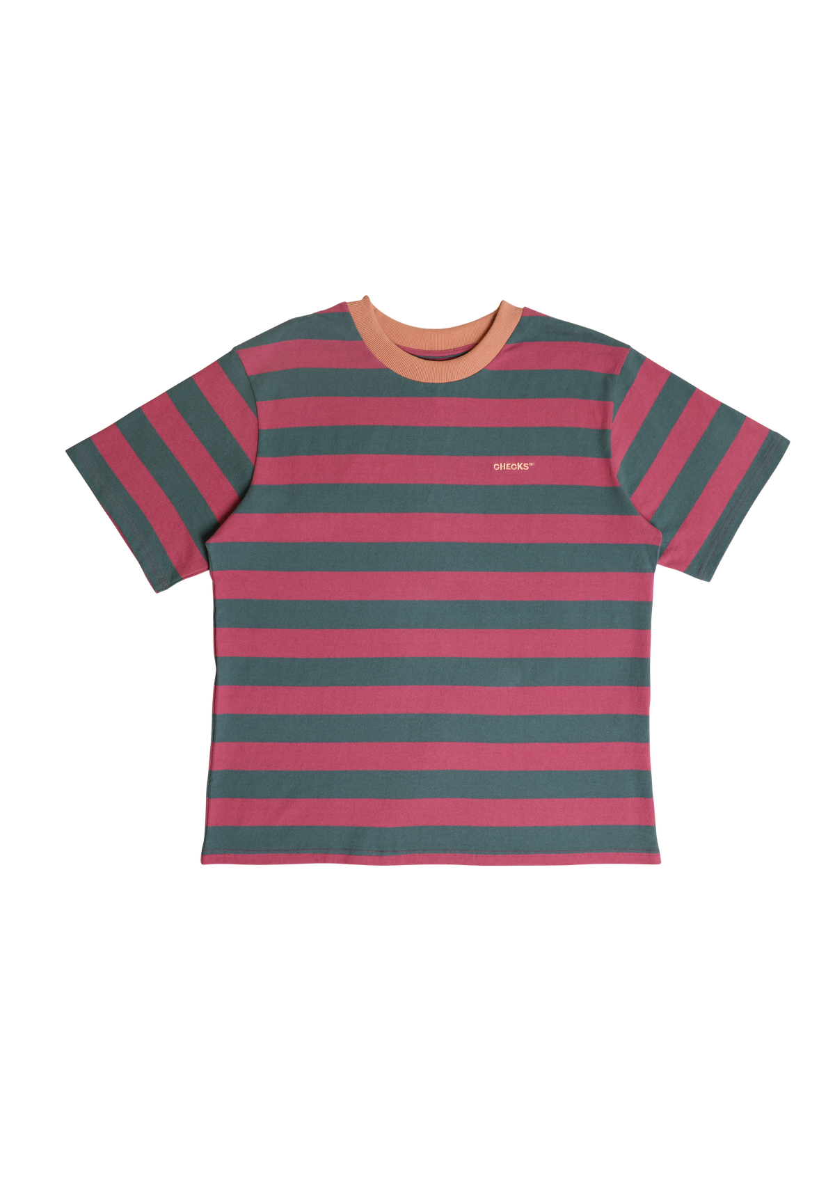 Border Stripe T-shirt | CHECKS DOWNTOWN
