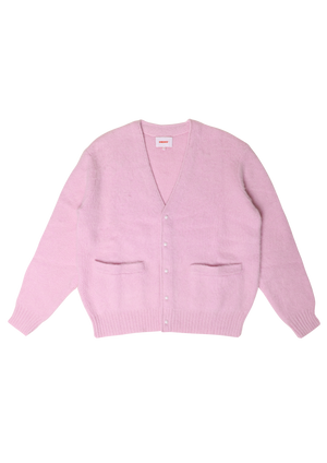 Mohair Cardigan Baby Pink | CHECKS DOWNTOWN