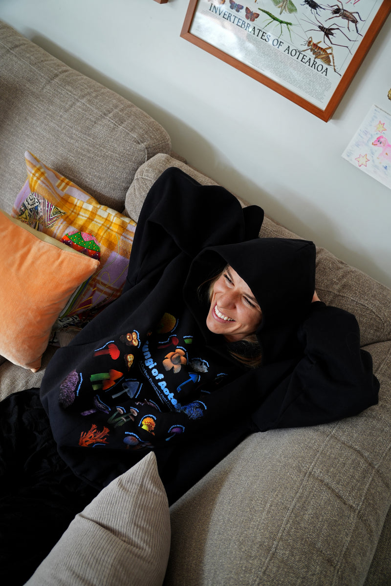 Fungi of Aotearoa Hoodie | CHECKS DOWNTOWN