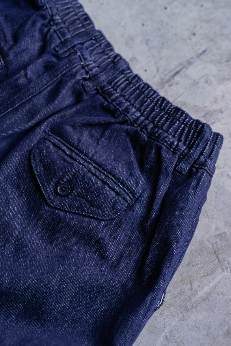 Hakama Shorts Indigo | CHECKS DOWNTOWN