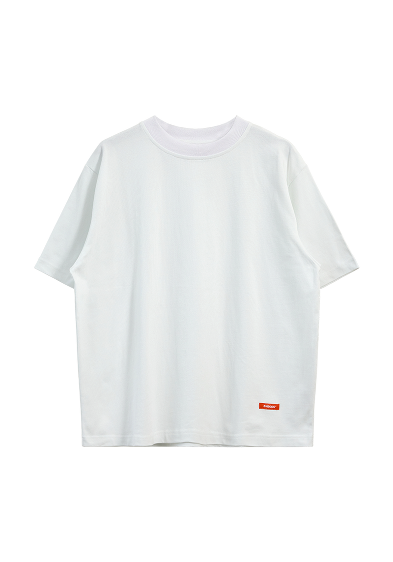 Evergreen Tee White | CHECKS DOWNTOWN