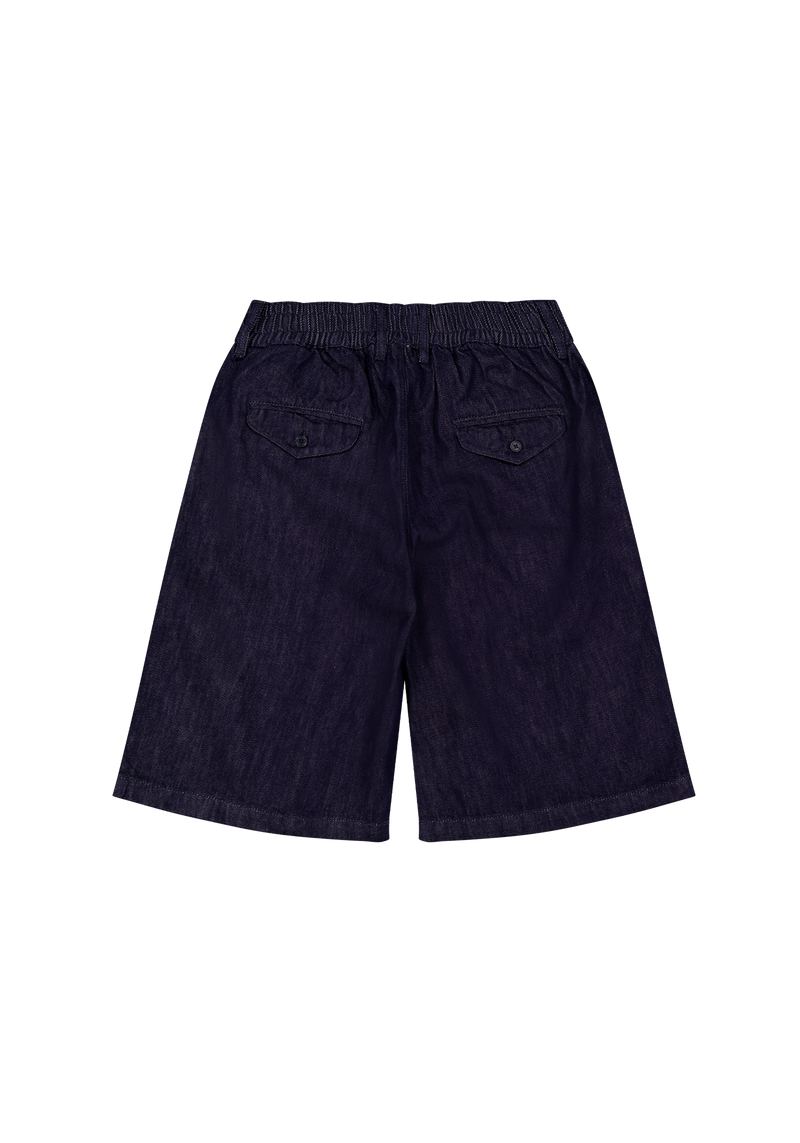Hakama Shorts Indigo | CHECKS DOWNTOWN