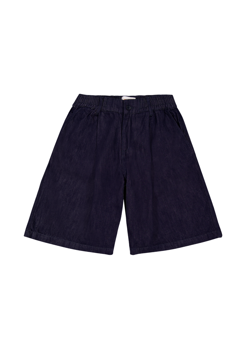 Hakama Shorts Indigo | CHECKS DOWNTOWN