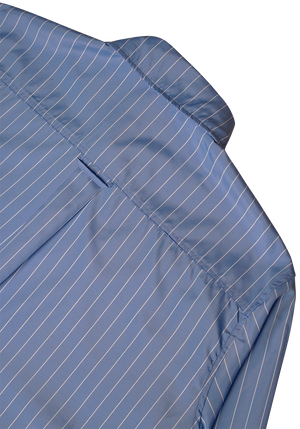 Stripe Big Shirt Blue/White | CHECKS DOWNTOWN