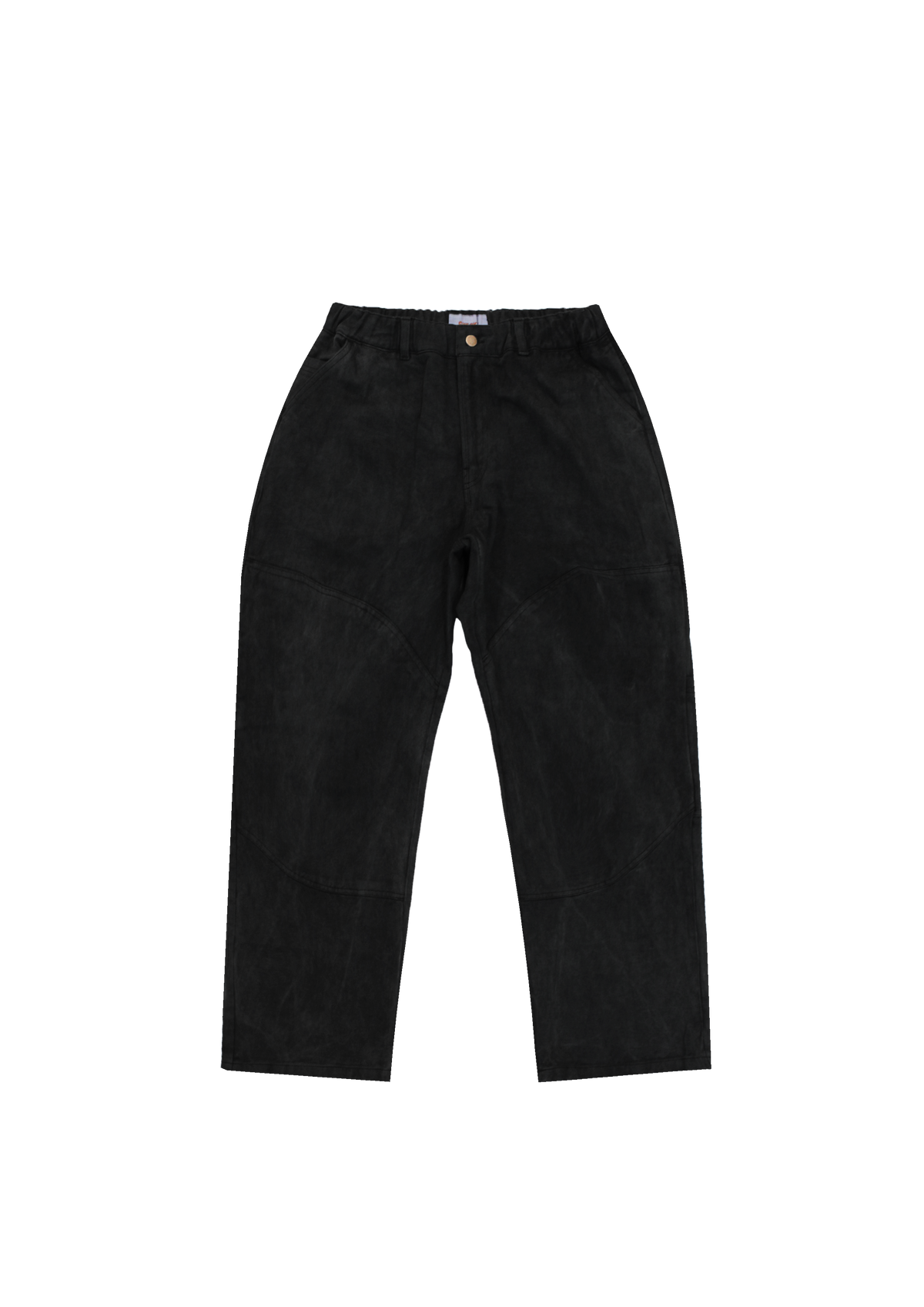 Overdyed Carpenter Pants Black | CHECKS DOWNTOWN