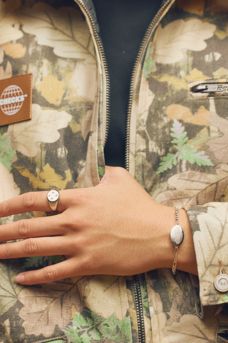 Return Plate Bracelet | CHECKS DOWNTOWN