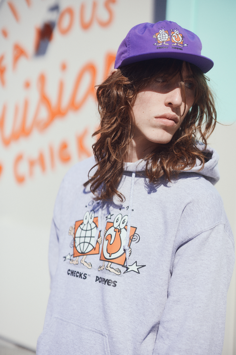 Poppy Hat Purple | CHECKS DOWNTOWN