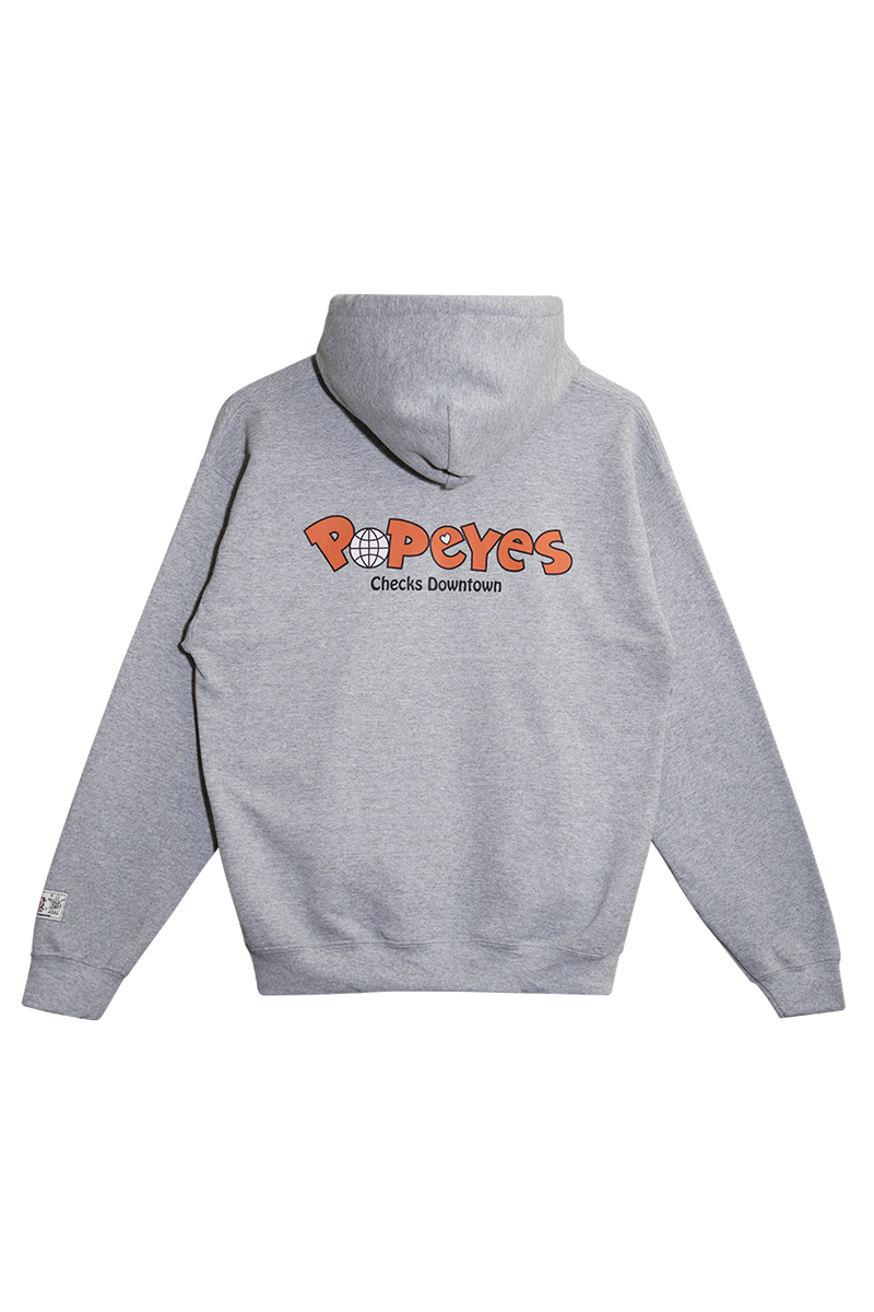 Bucket Hoodie Grey | CHECKS DOWNTOWN