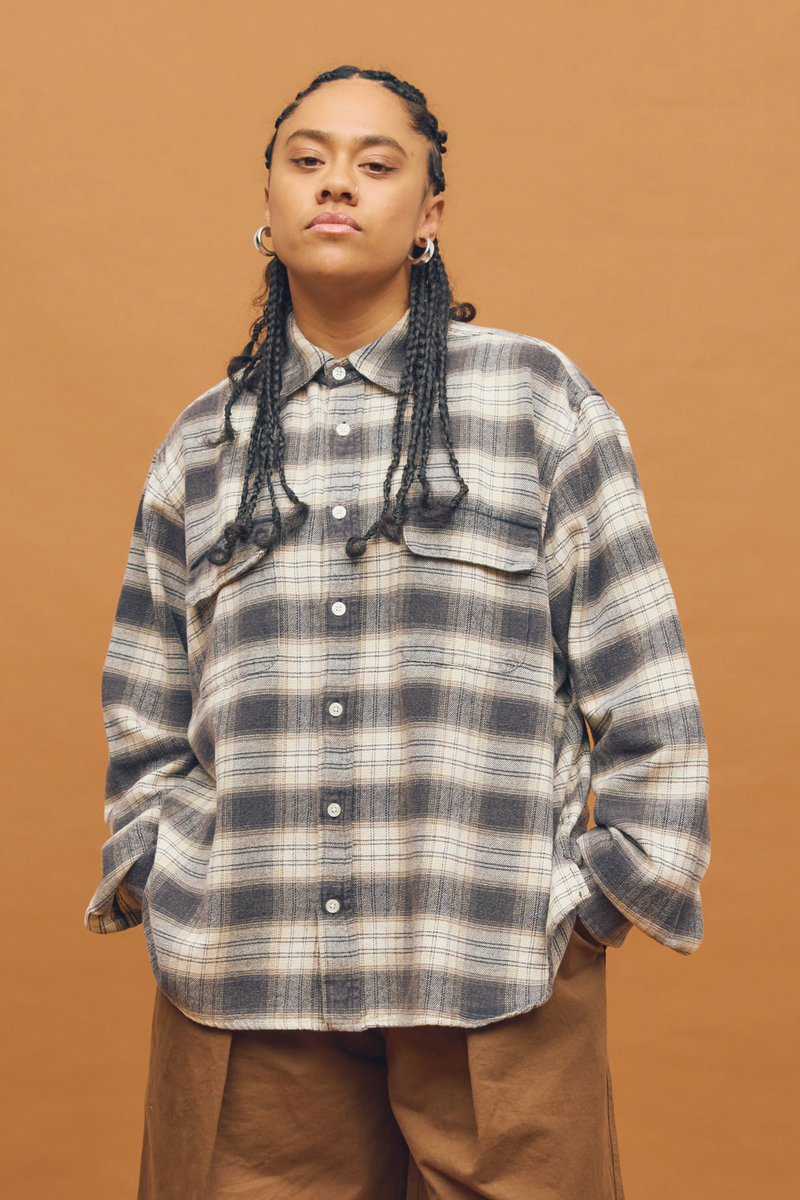 Bruiser Shirt Honey Plaid | CHECKS DOWNTOWN