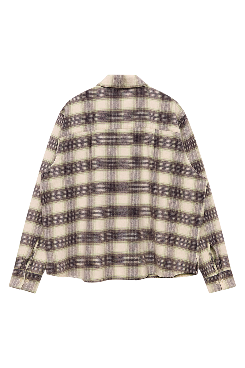 Bruiser Shirt Lime Plaid | CHECKS DOWNTOWN