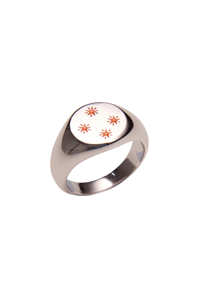 Cross Signet Ring | CHECKS DOWNTOWN