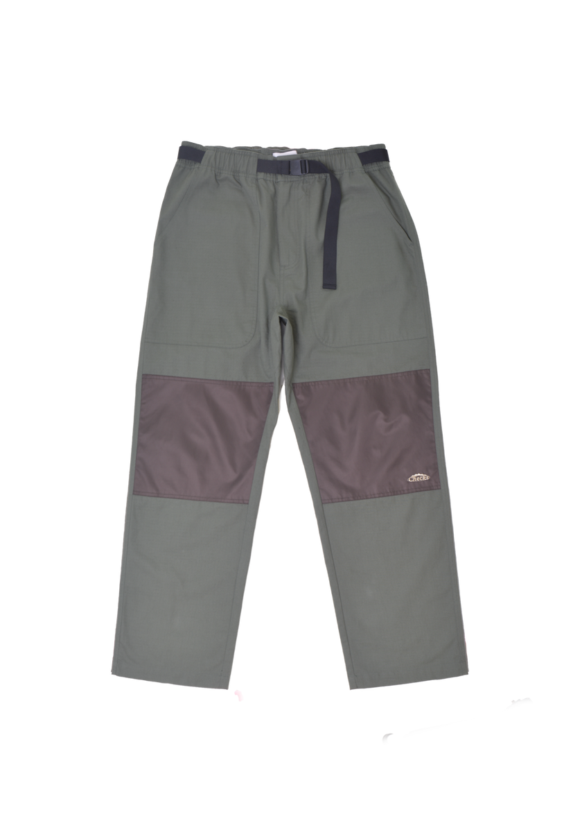 Panelled Climbing Pants Olive  CHECKS DOWNTOWN – Checks Downtown