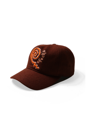 Spiral Baseball Cap Brown
