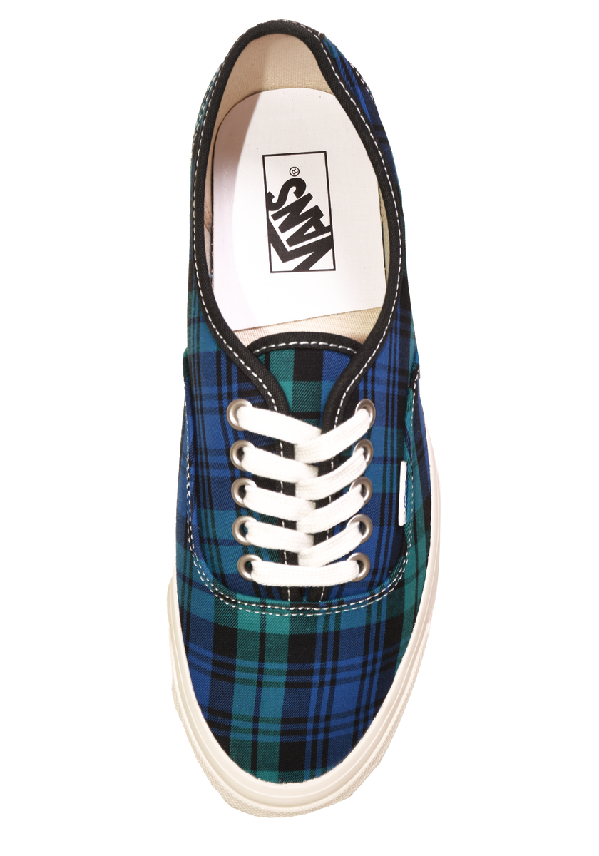 Vans u authentic plaid sale