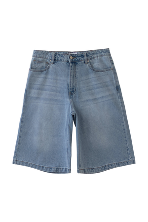 Roots Jean Shorts Blue Wash