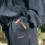 Lark Sweatpants Black Wash | CHECKS DOWNTOWN