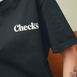 Rodeo Tee Black | CHECKS DOWNTOWN