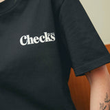 Rodeo Tee Black | CHECKS DOWNTOWN