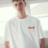 Rodeo Tee White | CHECKS DOWNTOWN