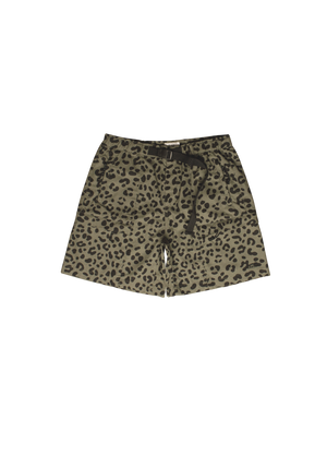 Ripstop Climbing Shorts Leopard Print | CHECKS DOWNTOWN