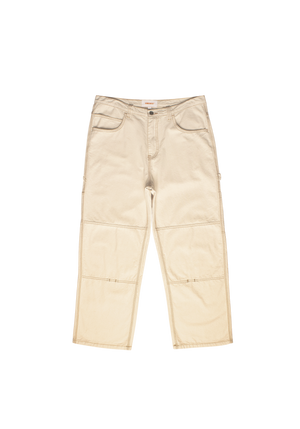 Studio Pants Cream/Rust | CHECKS DOWNTOWN