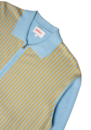 Zip–through Polo Shirt | CHECKS DOWNTOWN