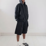 Hakama Dress Shorts Black | CHECKS DOWNTOWN