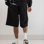 Hakama Dress Shorts Black | CHECKS DOWNTOWN