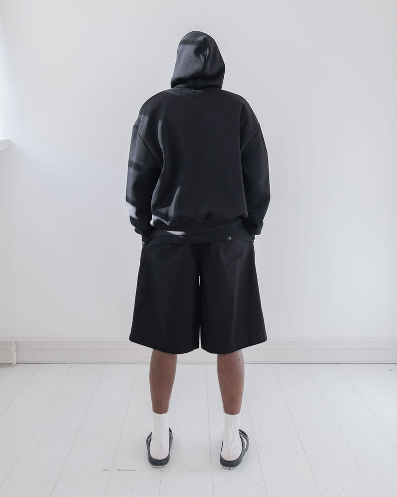 Hakama Dress Shorts Black | CHECKS DOWNTOWN