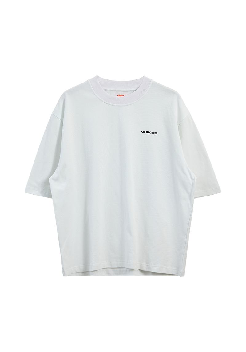 Boulder T-shirt White | CHECKS DOWNTOWN
