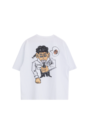 Bouncer T-shirt White | CHECKS DOWNTOWN