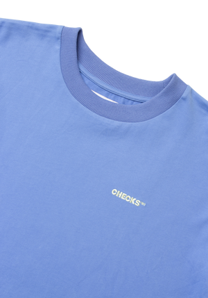 Classic T-shirt Sky Blue | CHECKS DOWNTOWN