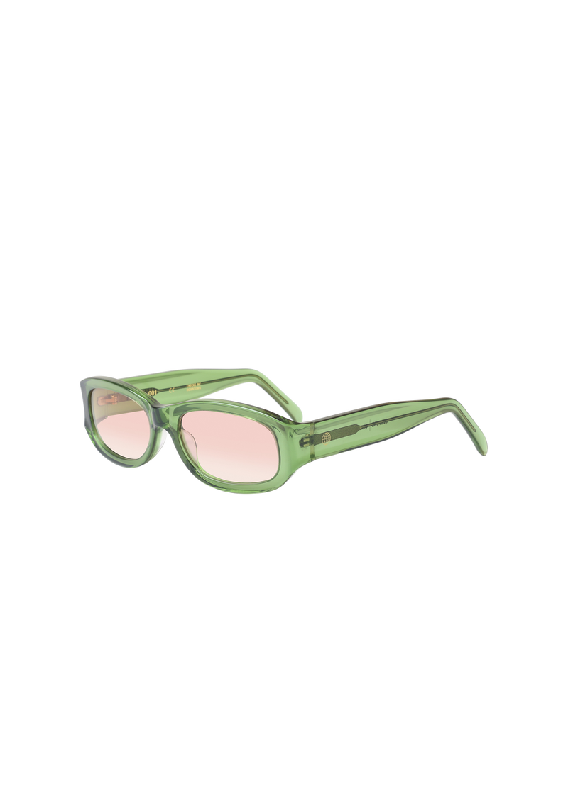 Checks x Gesture 001 Sunglasses Green | CHECKS DOWNTOWN