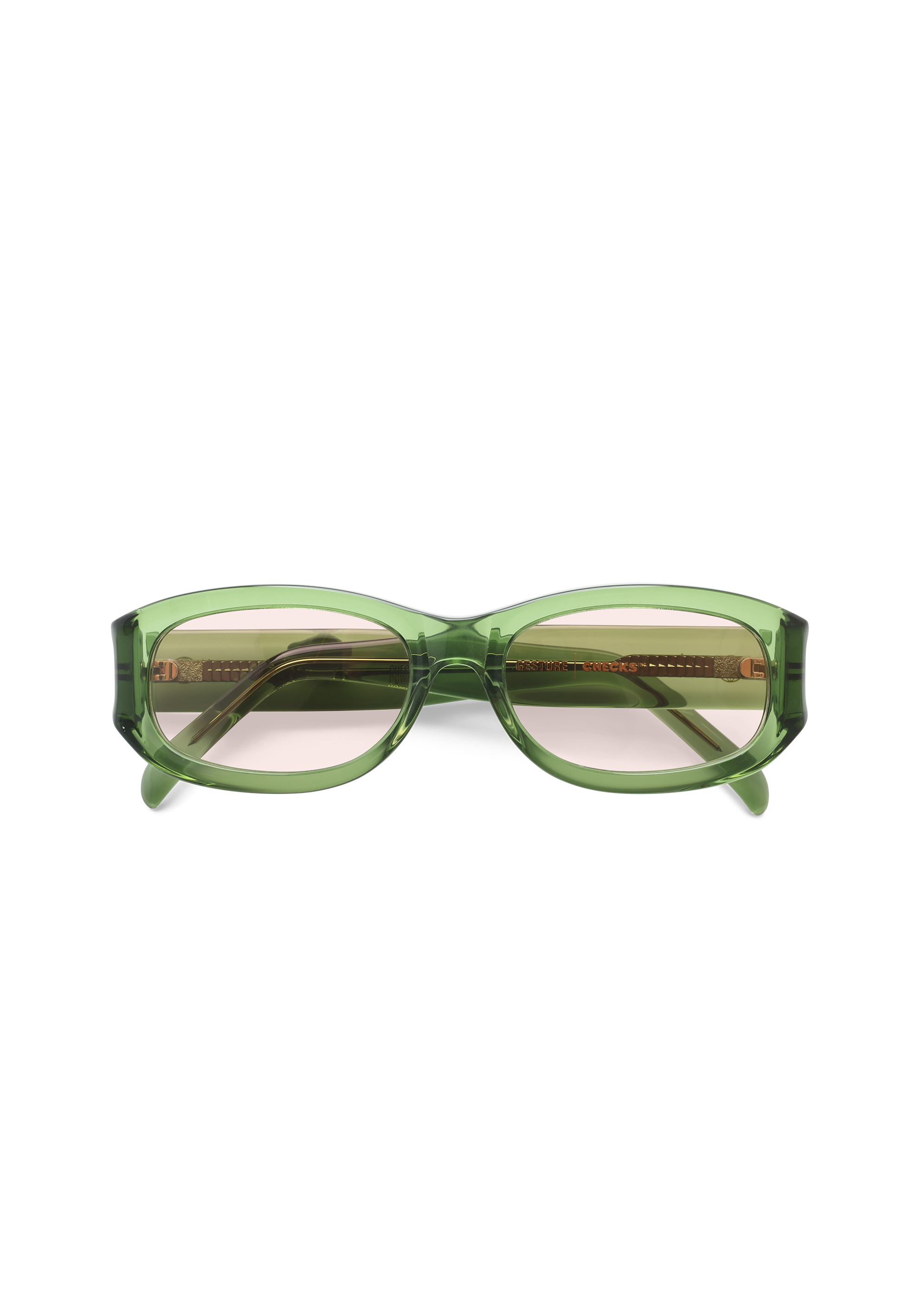 Checks x Gesture 001 Sunglasses Green | CHECKS DOWNTOWN – Checks ...