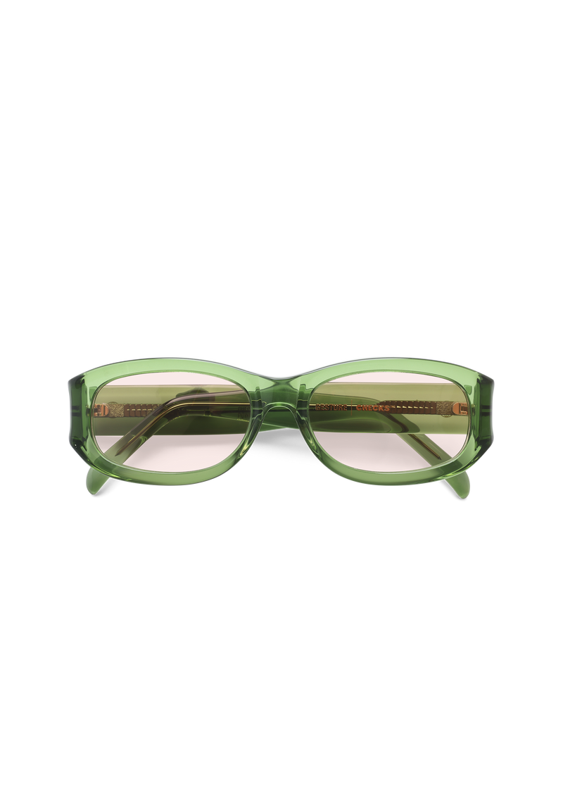 Checks x Gesture 001 Sunglasses Green | CHECKS DOWNTOWN