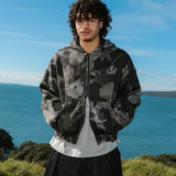 Kawakawa Hoodie Charcoal | CHECKS DOWNTOWN