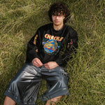 Tāmaki City Series LS Tee Black | CHECKS DOWNTOWN