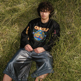 Tāmaki City Series LS Tee Black | CHECKS DOWNTOWN