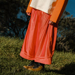 Hooper Shorts Orange | CHECKS DOWNTOWN