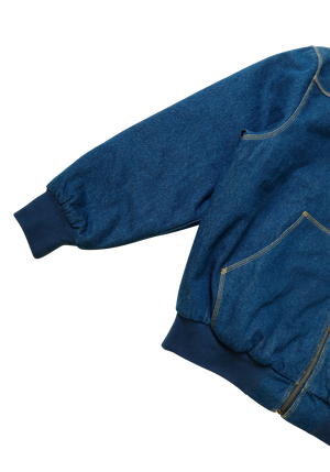 Denim Work Jacket Blue Stonewash | CHECKS DOWNTOWN