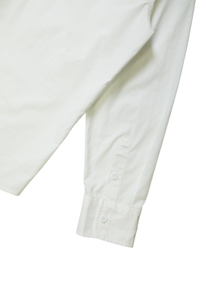 Big Fit Poplin Shirt White | CHECKS DOWNTOWN