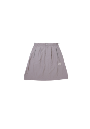 Convertible Nylon Skirt Charcoal
