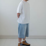 Roots Jean Shorts Blue Wash