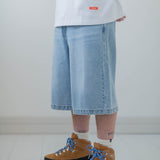 Roots Jean Shorts Blue Wash