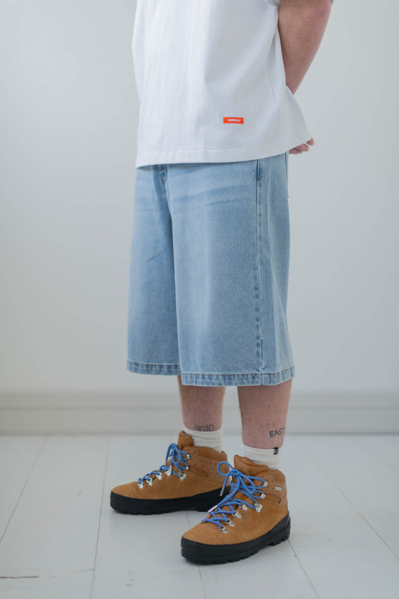 Roots Jean Shorts Blue Wash