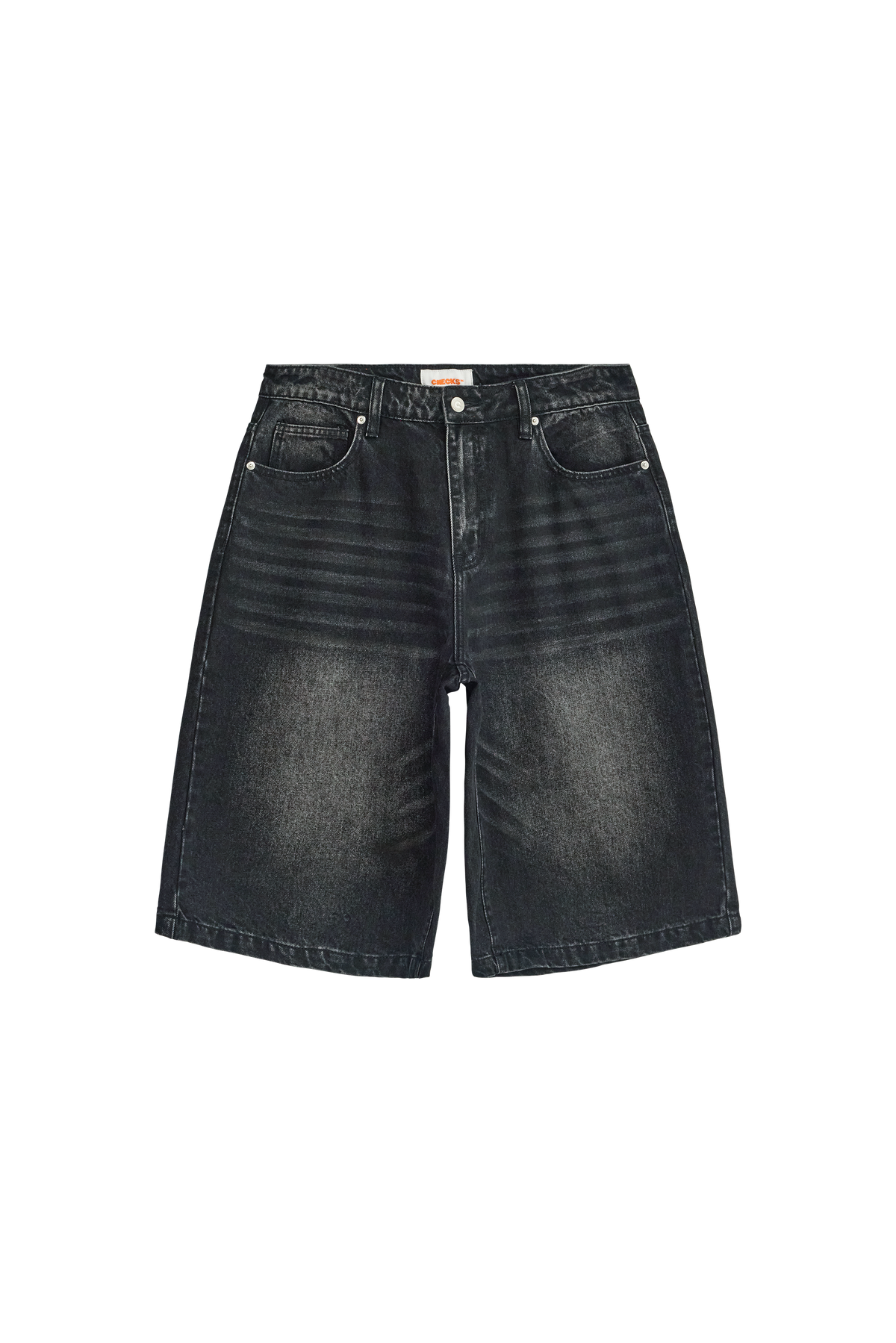 Roots Jean Shorts Black Wash | CHECKS DOWNTOWN