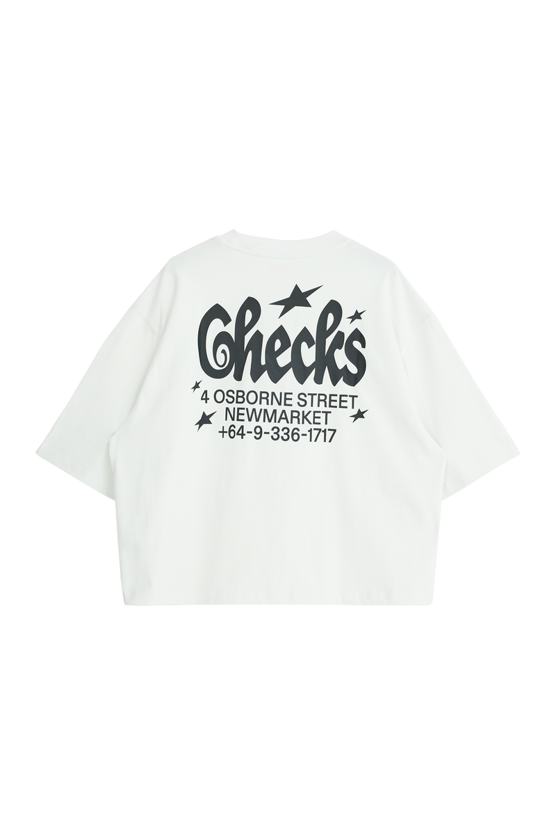 Osborne T-shirt White | CHECKS DOWNTOWN