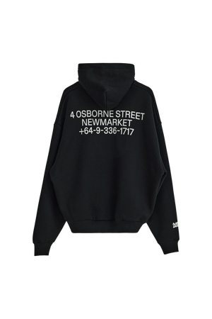 Osborne Hoodie Black | CHECKS DOWNTOWN