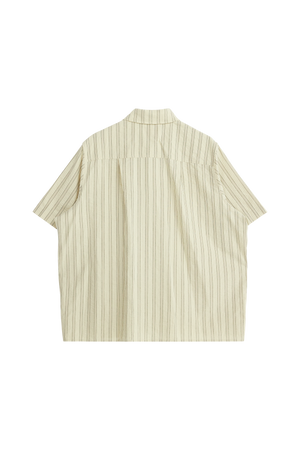 Tender Shirt Beige Seersucker | CHECKS DOWNTOWN